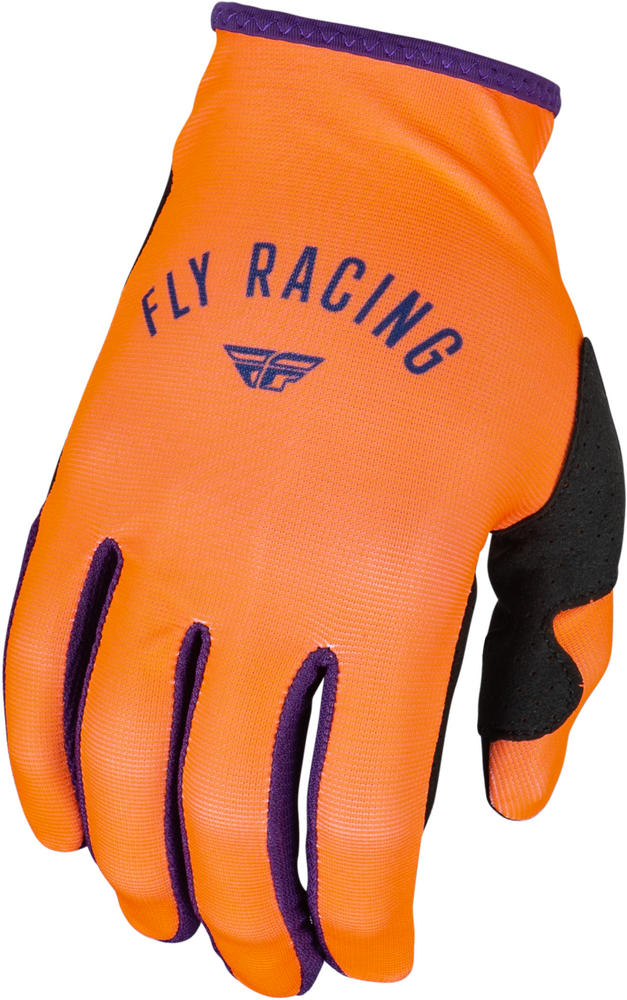 Fly Racing 377-611S 377-611S WOMEN'S LITE GLOVES NEON CORAL/DEEP PURPLE SM