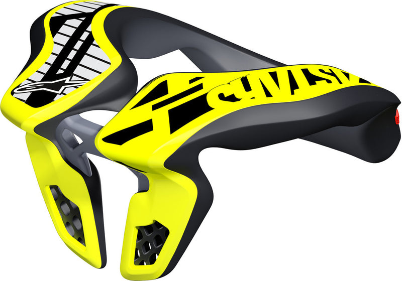 Alpinestars 482-6020 6540118-155-OS YOUTH NECK SUPPORT BLACK/YELLOW