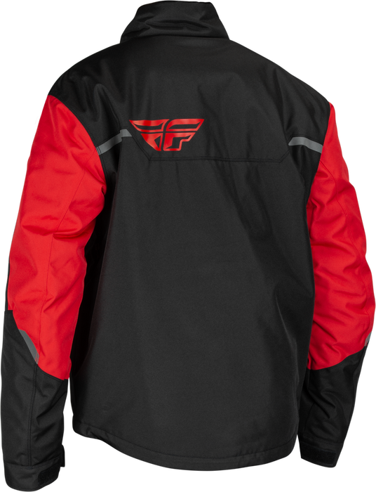 Fly Racing 470-55022X 470-55022X OUTPOST JACKET BLACK/RED 2X