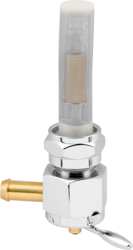 Bikers Choice 489640 Chrome Hex Petcock 22MM Left Outlet - Photo - Primary