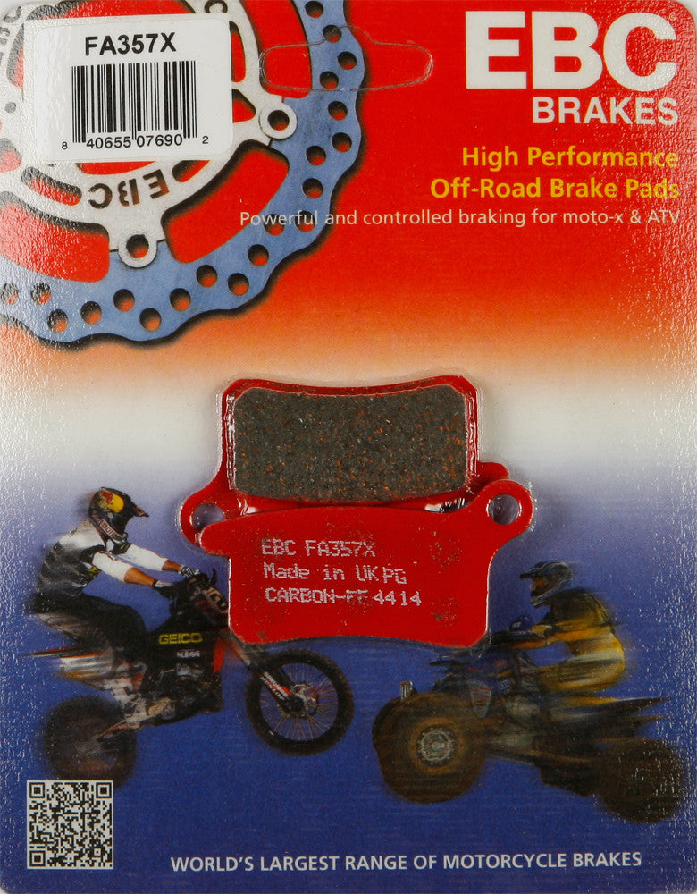 Ebc 15-357X FA357X BRAKE PADS