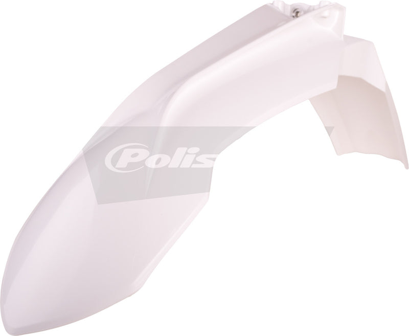 Polisport Front Fender White - 8573700002 KTM Dirt Bikes 2013-2016