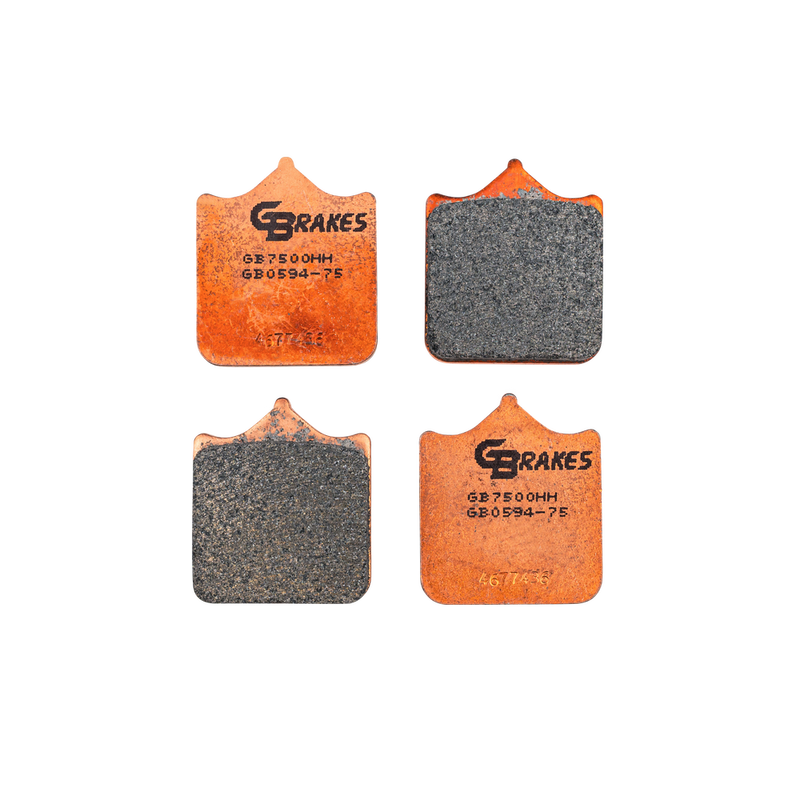 Gbrakes Brake Pads Sintered Ceramic - GB0594-75 BMW S1000RR / S1000R / 1250 / R1250RT 2009-2020