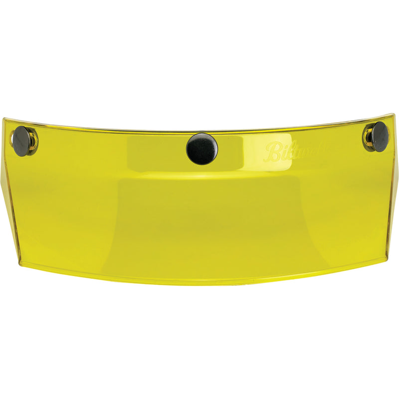 BILTWELL 3-Snap Moto Helmet Visor