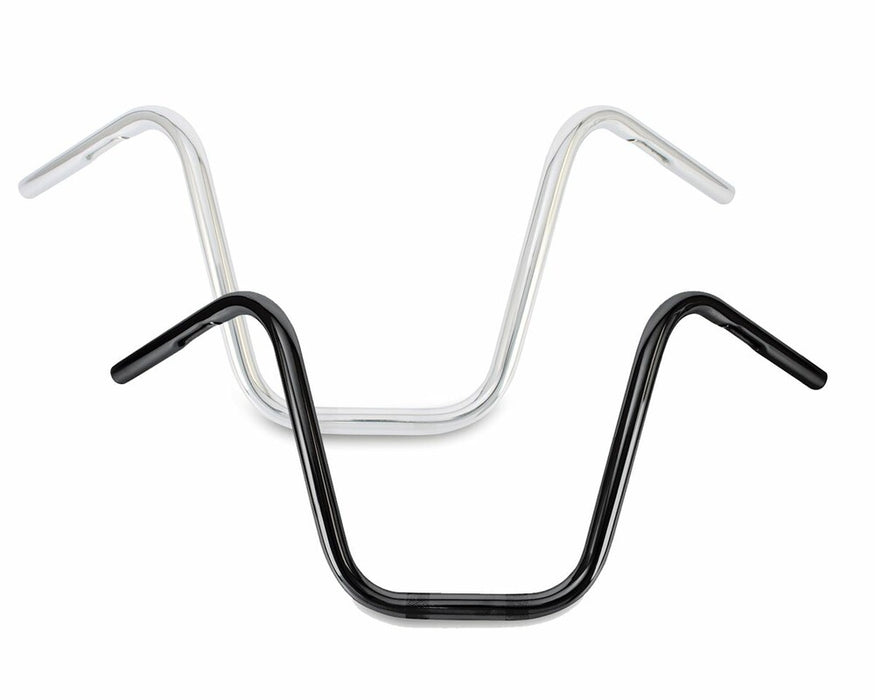 Burly Brand 750-05418 B28-349 NARROW 12" APEHANGERS 1" CHROME