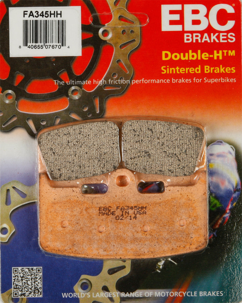 EBC Brake Pads - FA345HH Buell Motorcycles 2002-2010