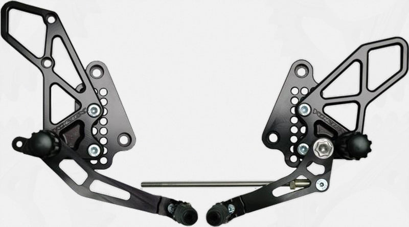 Vortex Rear SET Complete Black - RS532K Suzuki 1300R Hayabusa 1999-2019