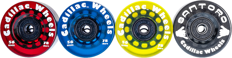 Santoro Fabworx 750-03110 SF80050 CADILLAC WHEELS BLACK