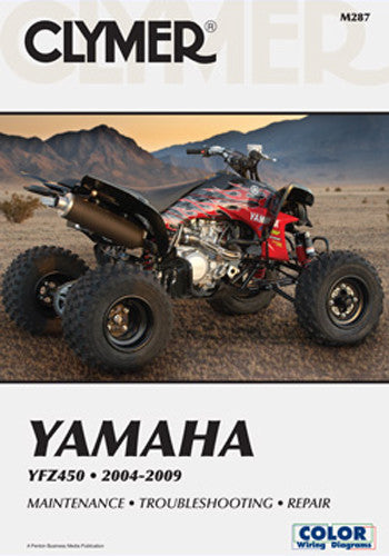 Clymer Repair Manual Yamaha YFZ450 - CM2872 Yamaha YFZ 2007-2013