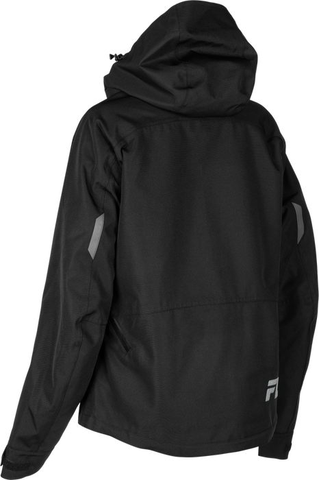 Fly Racing 470-5210S 470-5210S WOMEN'S CARBON JACKET BLACK/GREY SM