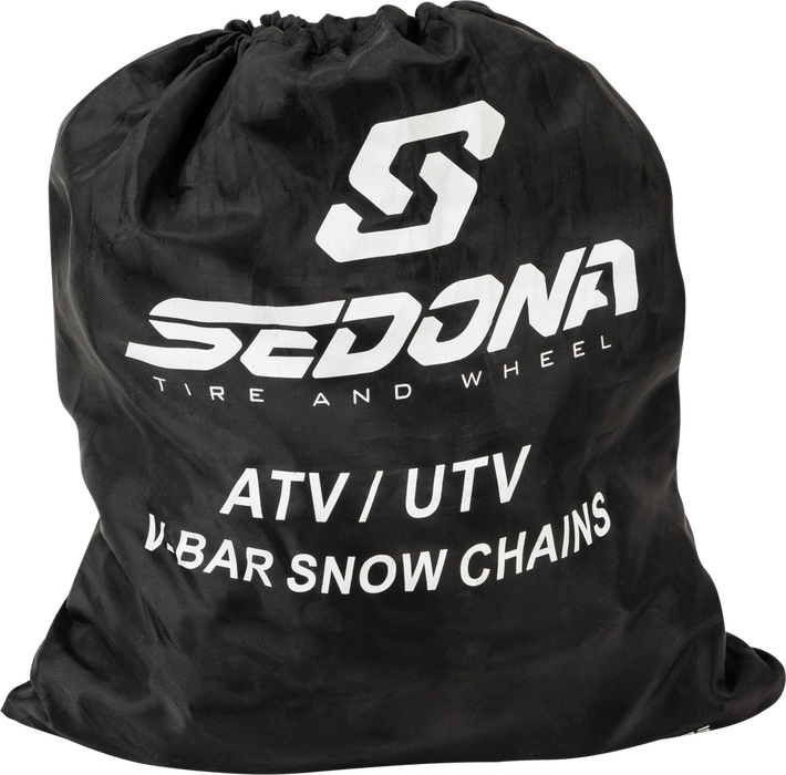 Sedona 61-4718 SZ "C" V-BAR ATV/UTV TIRE SNOW CHAINS C 10"