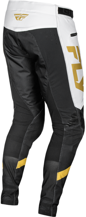 Fly Racing 378-06532 378-06532 RAYCE BICYCLE PANTS WHITE/BLACK/GOLD SZ 32