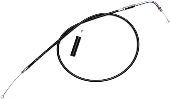 Motion Pro Black Vinyl Throttle Cable - 06-0195 For Harley Touring 1990-1995