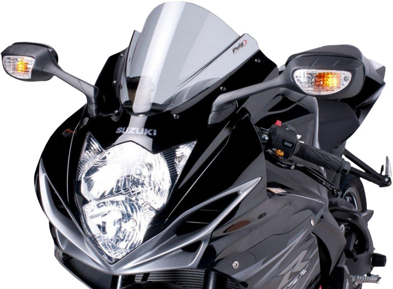 Puig Hi-Tech Parts Windscreen Racing Smoke - 5605H Suzuki 600 / 750 2011-2025