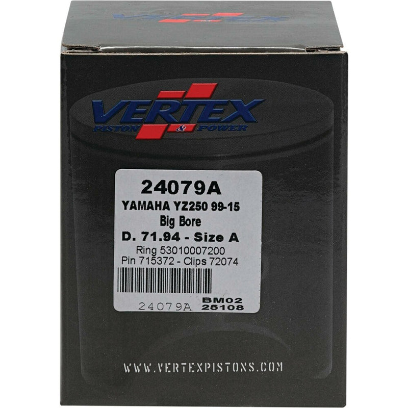 Vertex Piston Kit BB Cast 71.94/+5.60 - 24079A Yamaha YZ 250 1999-2024