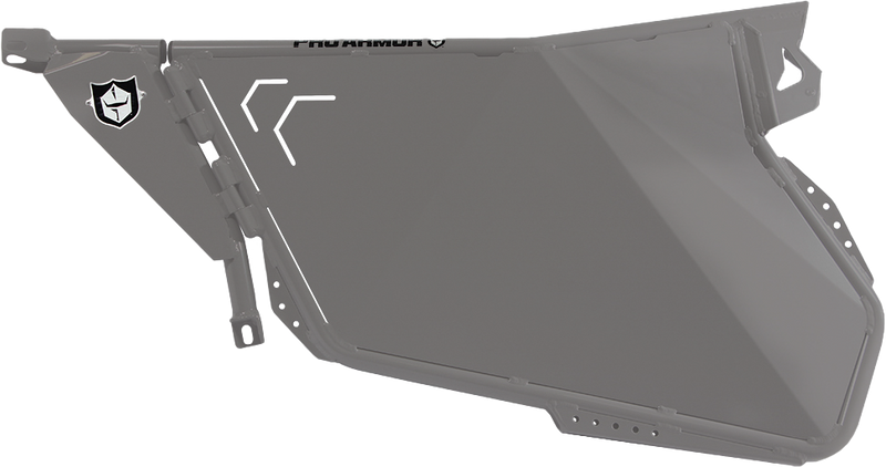 Pro Armor Traditional Door Titanium Matte Metallic POL - P141D000TMM Polaris RZR 2014-2020