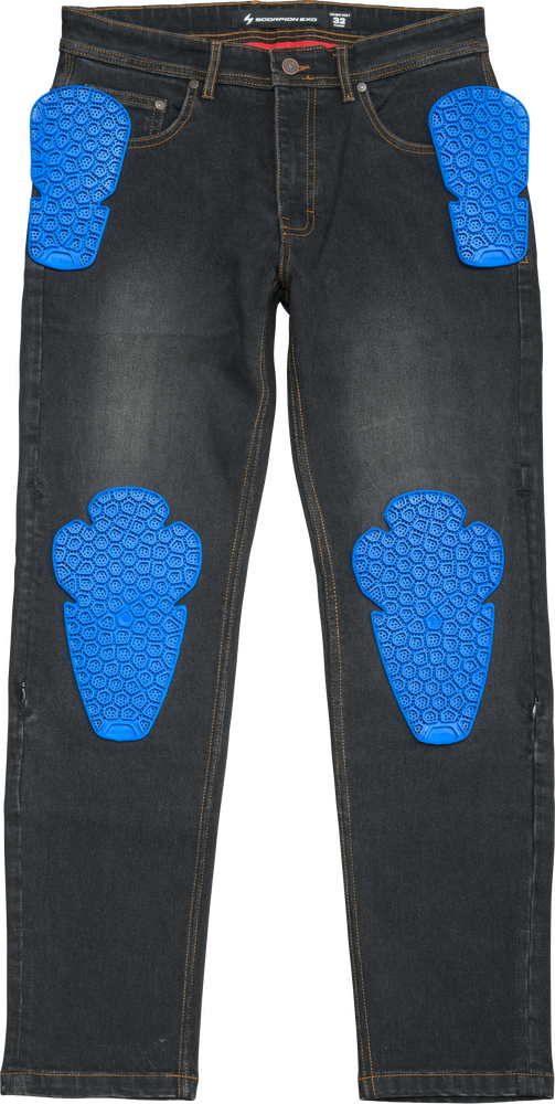 Scorpion Exo 75-56540 5902-40 COVERT CE PRO II JEANS W/RHEON SIZE 40 INDIGO (CE AA RATED)