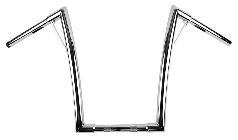 Burly Brand Louie 16" Bar 1.25" Chrome - B12-7008C For Harley Motorcycles 1980-2023