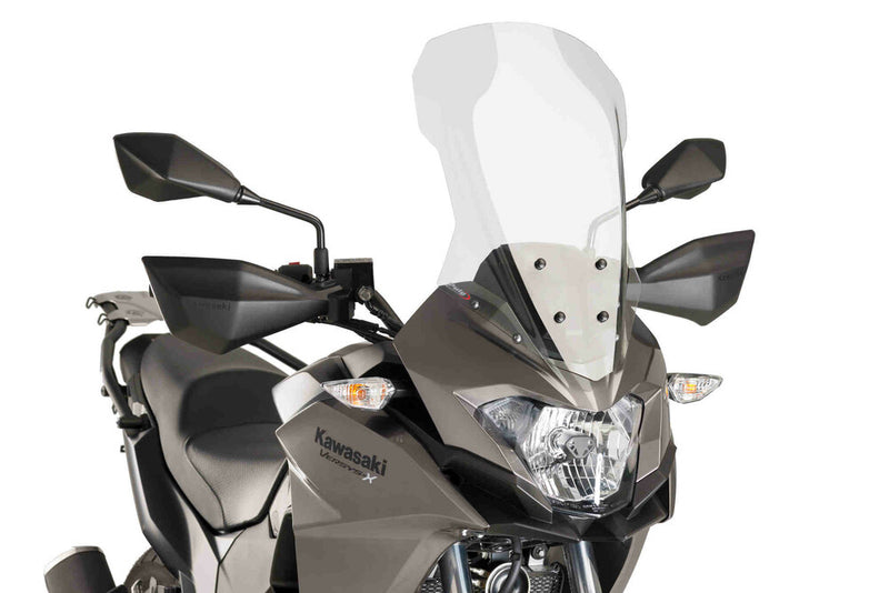 Puig Hi-Tech Parts Windscreen Touring Clear - 9710W Kawasaki 300 Versys 2017-2020