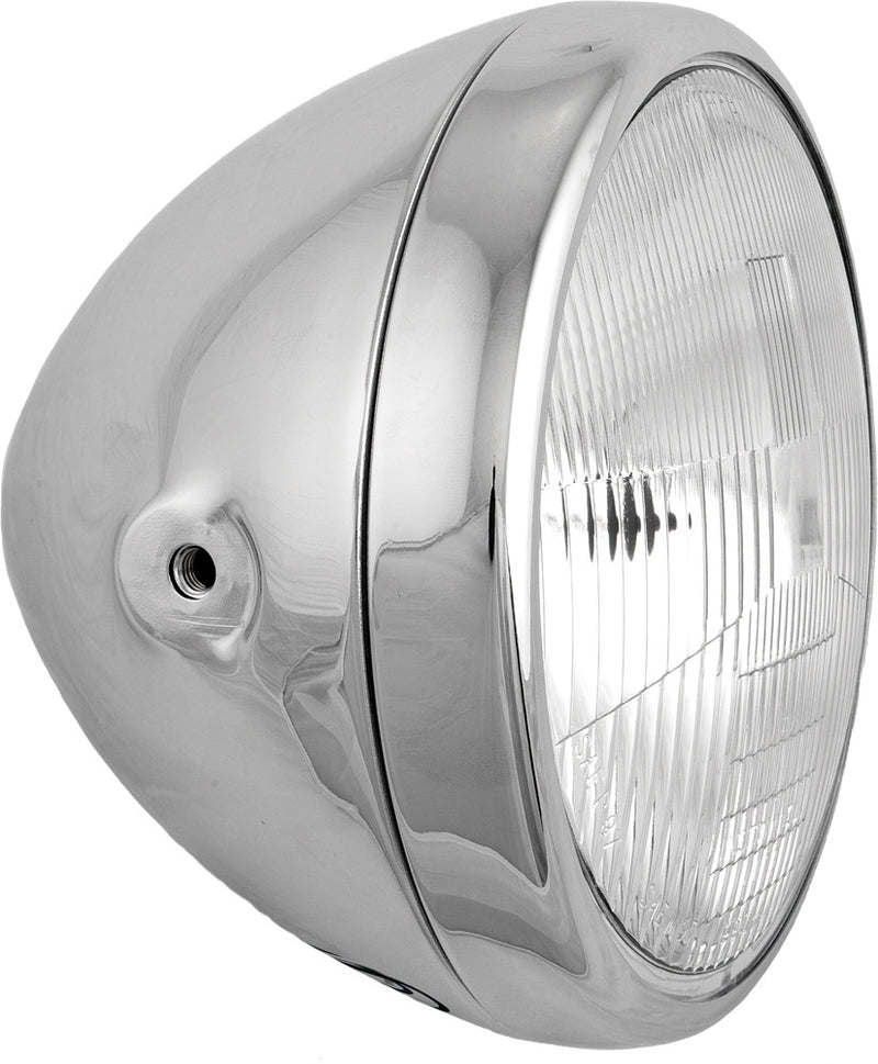 Harddrive 820-0310B L20-6084GDBE 7" HEADLIGHT GROOVED 60/55W BLACK