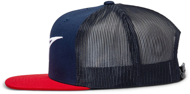 Alpinestars 482-76104 1025-81003-7030-TU CORP TRUCKER NAVY/RED