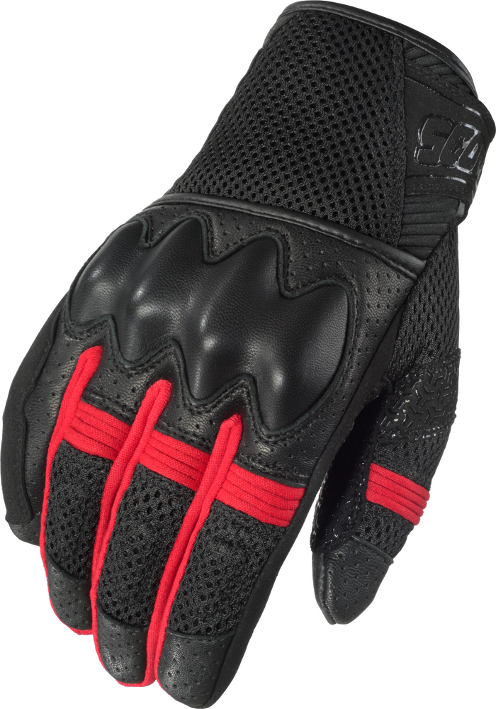 Scorpion Exo 75-5821X G66-866 COOL HAND PRO GLOVES BLACK/RED XL