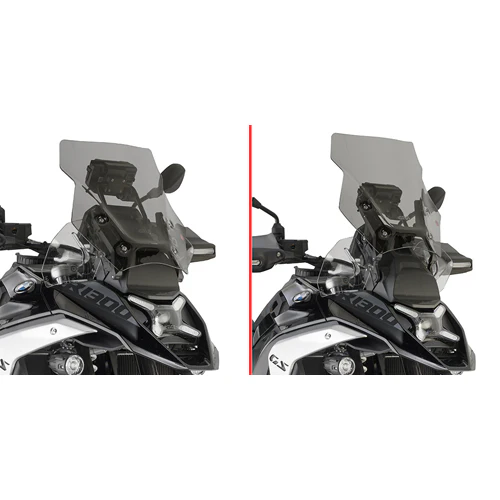 Givi Windshield Specific Smoke - D5143S BMW 1300 / R1300GS / 1300 Adventure / R1300GS Adventure 2024-2025