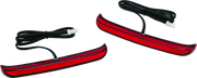 Kuryakyn 2941 Tracer Saddlebag Lights Red Lens - Photo - Primary