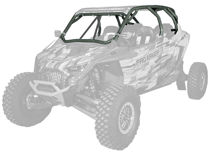 Pro Armor PRO R MP Cage With V Intrusion Stealth Grey - P2112C055SG Polaris RZR 2022