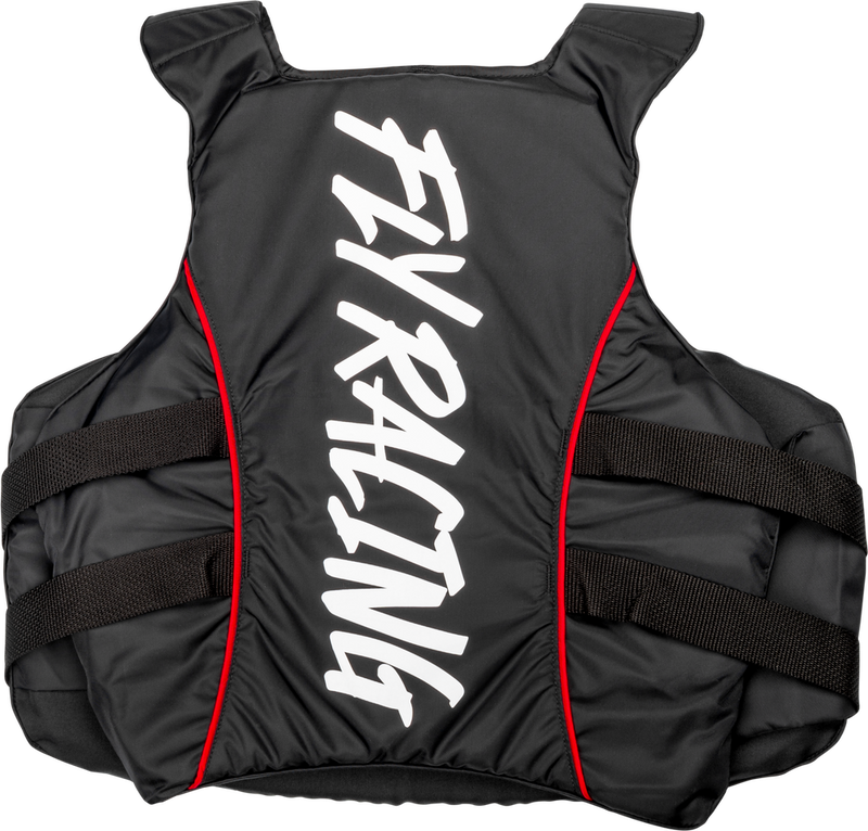 Fly Racing 221-30300S 221-30300S PULLOVER FLOTATION VEST BLACK/WHITE/RED SM