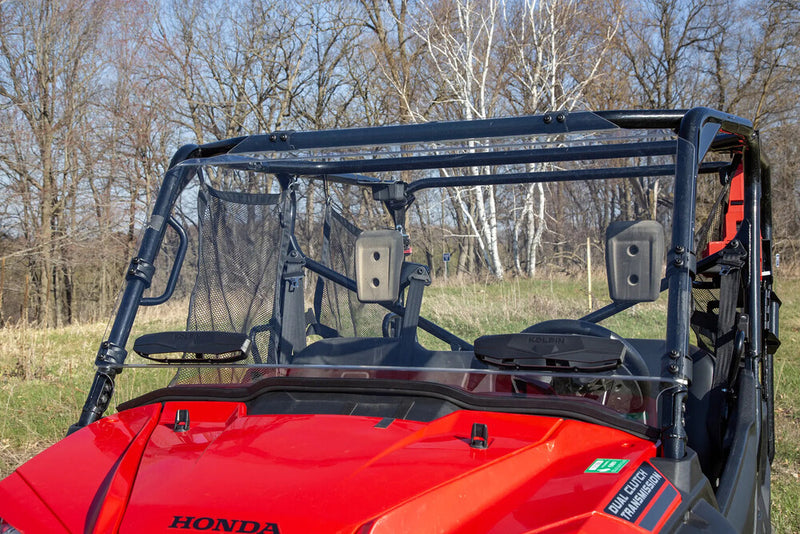 Kolpin 61-2795 2795 POLY FRONT WINDSHIELD FULL FIXED VENTED HON