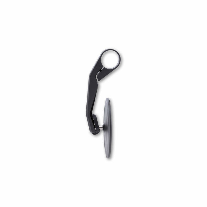 Highsider 58-2200 301-264 MONTANA SLIM BAR END MIRROR EACH SATIN BLACK