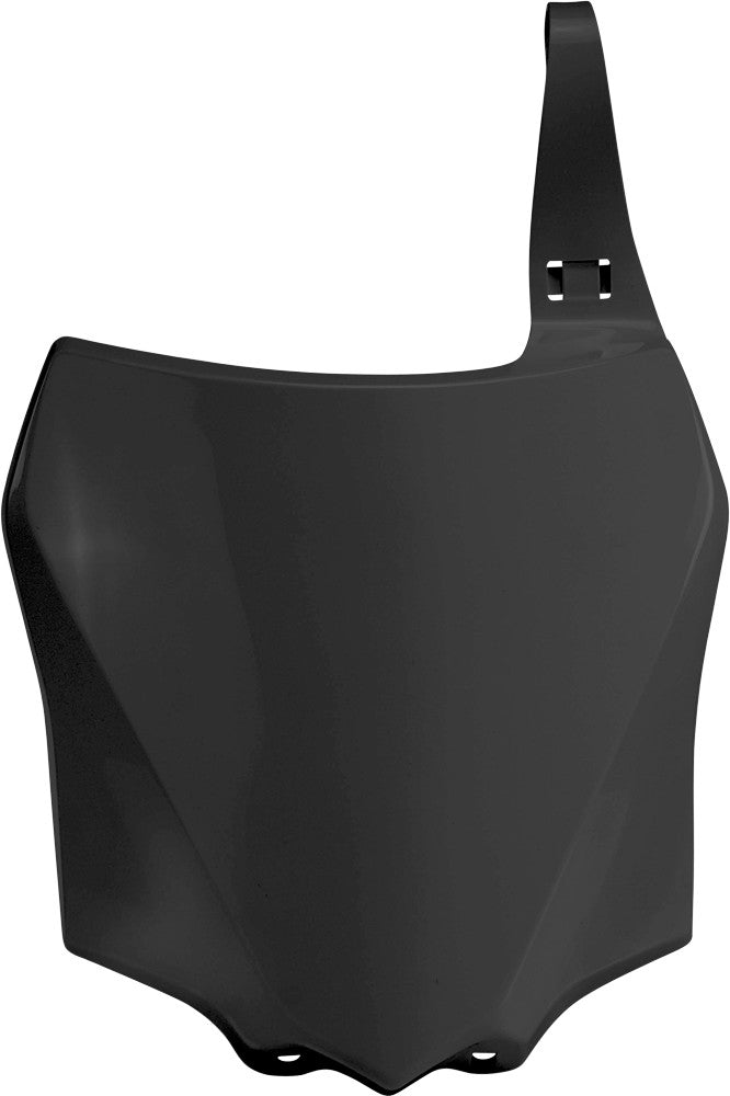 Acerbis Front Number Plate Black - 2374050001 Kawasaki KX 100 / KX 85 / KX 112 2014-2025