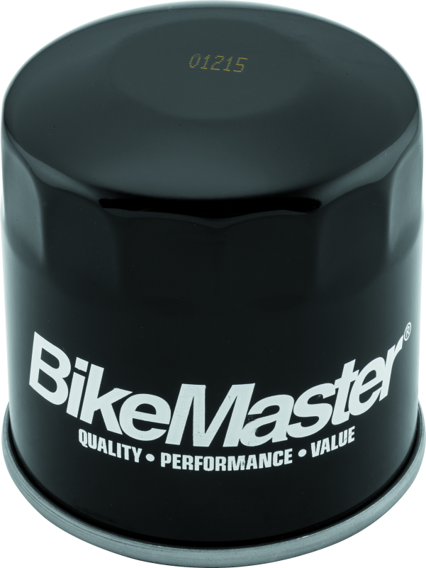 BikeMaster 171601 BMW BM-163 Oil Filter - Black - Photo - Primary