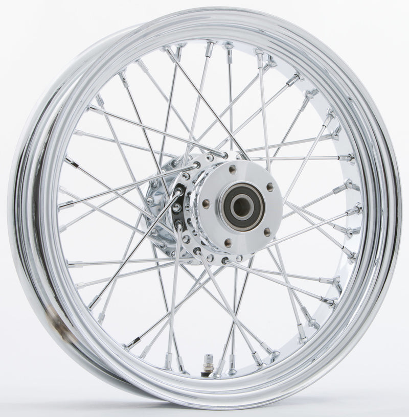 Harddrive 576-04100 051-02411 FR 40-SPK SD CHROME 16X3.5 FLST-HUB 3/4" AXL PRE 99