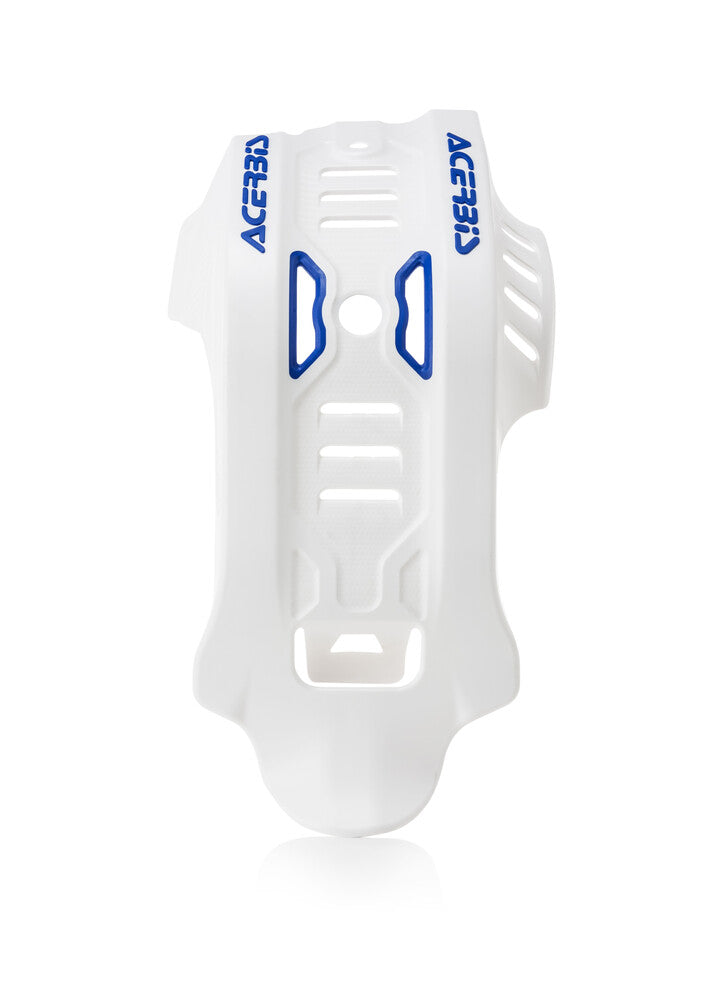 Acerbis Skid Plate White Blue - 2733461029 Husqvarna FC 450 / 450 Rockstar Edition / 450 2019-2022