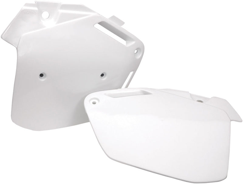 Acerbis Side Panels White - 2043260002 Honda CR250R / CR125R / CR500R 1990-2001