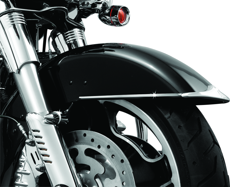 Kuryakyn 7786 Front Fender Side Trim Chrome - User 1