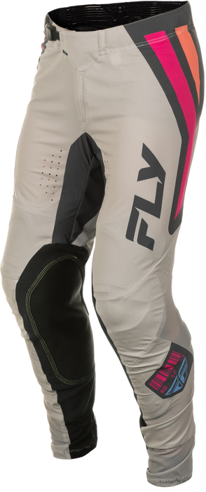 Fly Racing 378-73430 378-73430 LITE VICE PANTS LIGHT GREY/PINK/CORAL SZ 30