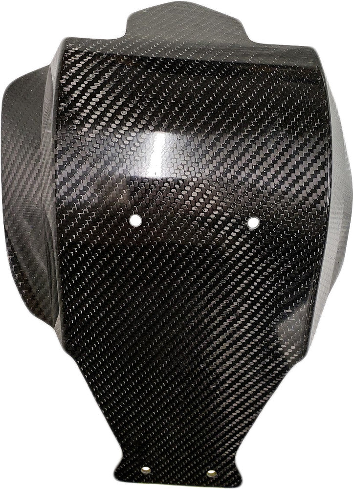 P3 Skid Plate Carbon Fiber - 306072 Kawasaki Dirt Bikes 2019-2024