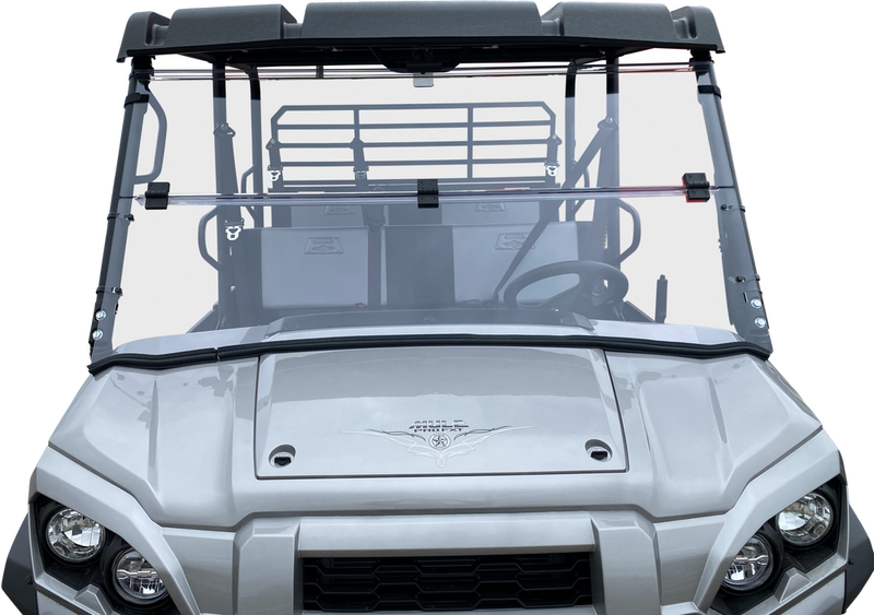 Open Trail Folding Windshield - V000276-12200T Kawasaki Mule 2015-2022