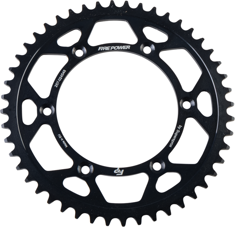 Fire Power 257-024548 FPS-245-48-BLK REAR SPROCKET STEEL 48T BLK