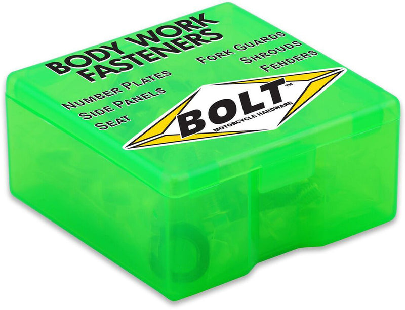 Bolt Full Plastic Fastener Kit KX - KAW-011385 Kawasaki KX 100 / KX 85 2001-2013