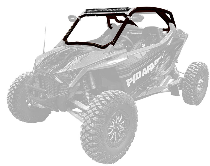 Pro Armor CAB Only Cage With NO Intrusion Matte Black - P2217C054MB Polaris RZR 2022