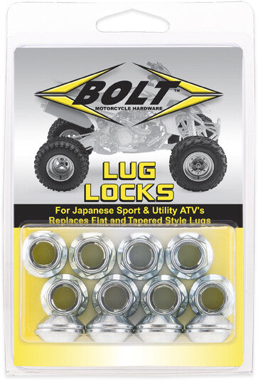 Bolt 020-00130 2005-LUG.S LUG-LOCKS SILVER