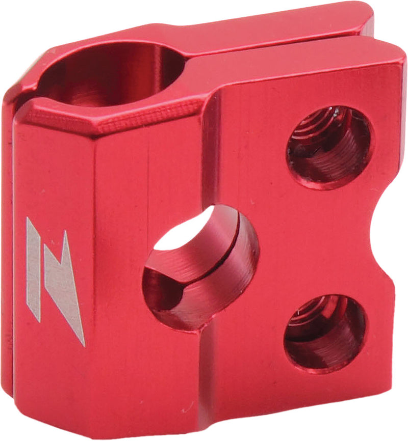 Zeta Brake Line Clamp RED - ZE92-2106 For Kawasaki 450 2008-2015 | Suzuki 400SM 2005-2021