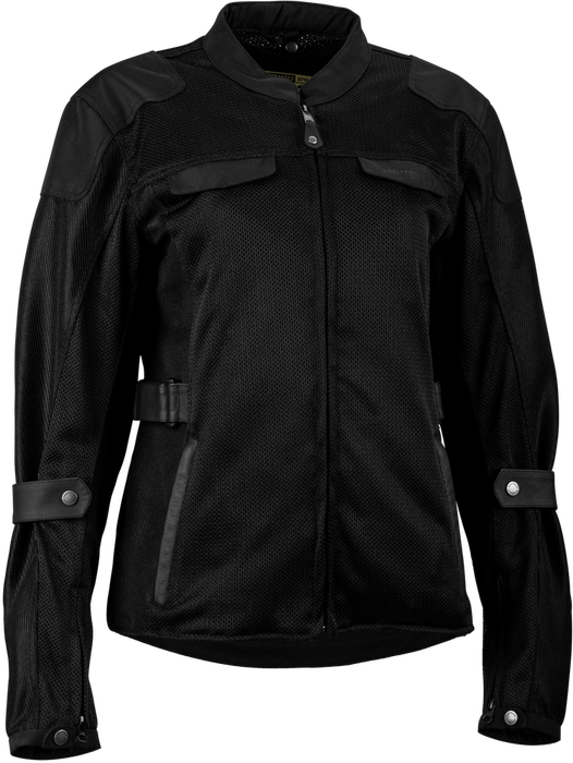 Highway 21 489-1402XS 489-1402XS WOMEN'S AIRA MESH JACKET BLACK XS