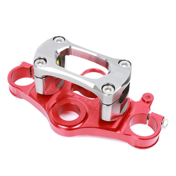 Zeta TOP Clamp CRF125/L RED - ZE12-1102 Honda CRF110F / CRF125F 2013-2026