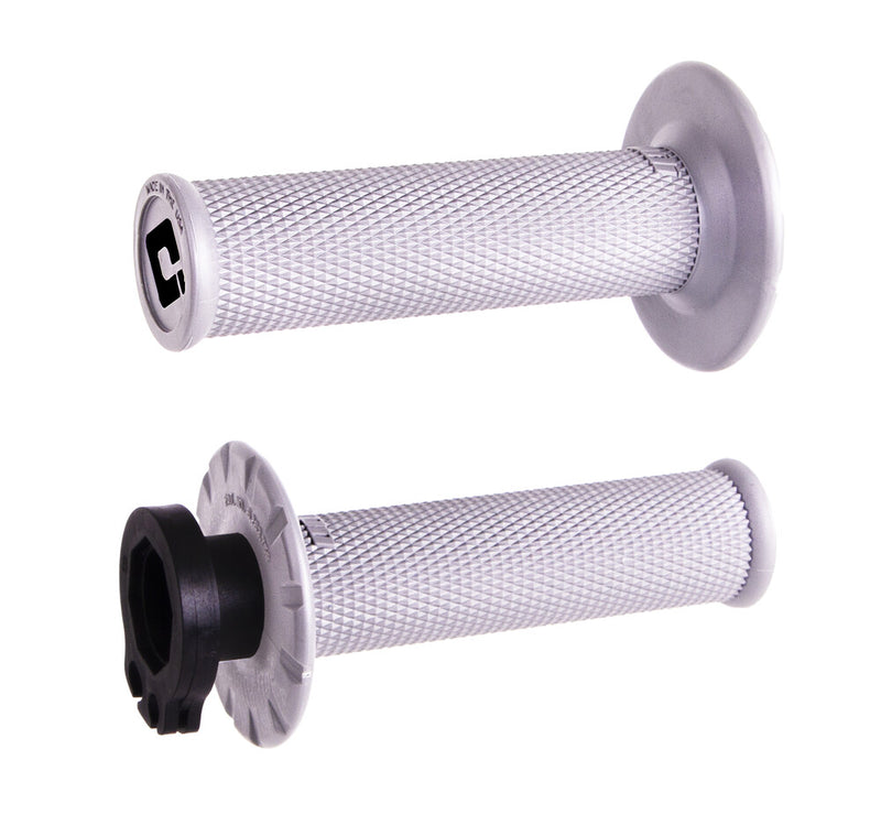 Odi 206-1112 H36NWSW MX V2 LOCK-ON GRIPS NO WAFFLE WHITE (PRO SOFT)