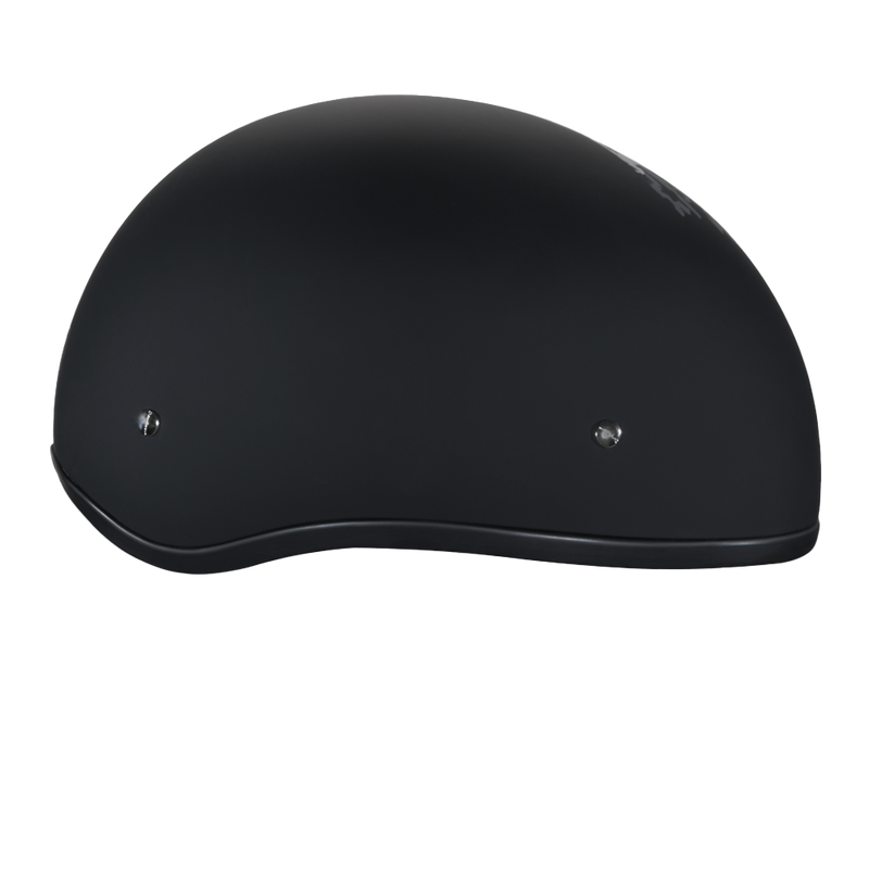 DOT Approved Daytona Motorcycle Half Face Helmet - Skull Cap Graphics for Men & Women, Scooters, ATVs, UTVs & Choppers - W/ 2nd Amendment